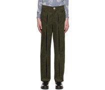 SSENSE Exclusive Green & Blue Reveal Trousers