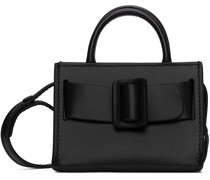 Black Micro Bobby Charm Bag