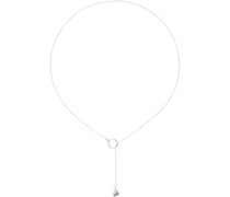 Silver Neb Lariat Necklace