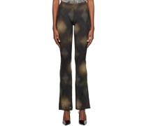 Brown Argyle Trousers