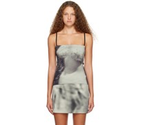 Brown Form Tank Top