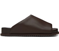 Brown Finn Slides