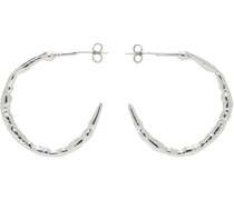 Silver Cocoon Earrings
