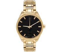 Gold V-Vertical Watch