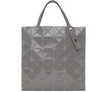 Gray Lucent Gloss Tote