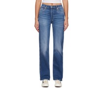 Blue 90s High Rise Jeans