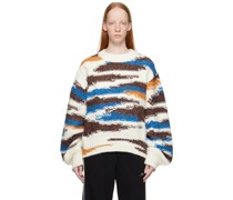 Multicolor Plot Sweater