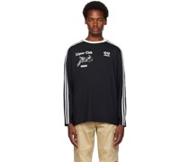 Black Crewneck Long Sleeve T-Shirt