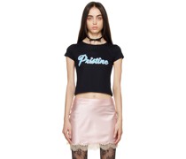 SSENSE Exclusive Black Glitter Baby T-Shirt