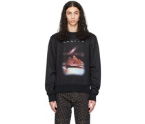 Black Sci-Fi Sweatshirt