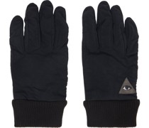 Black Leather Gloves