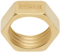 Gold Nut Ring