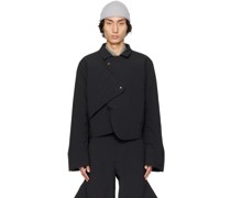 Black Concordance Puffer Jacket