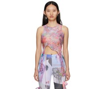 Purple Thistle Tank Top