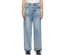 Blue 'Dust And Grit' Jeans