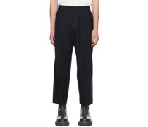 Navy Garconne Trousers