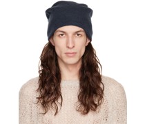 Navy Cashmere Beanie