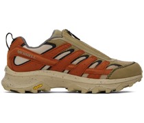 Green & Orange Moab Speed Zip GTX Sneakers