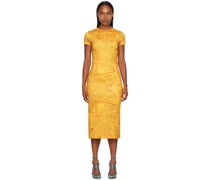 SSENSE Exclusive Yellow Bahia Midi Dress