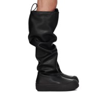 Black Fisherman Boots