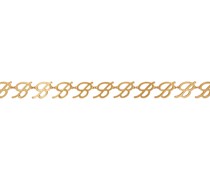 Gold Logo Chain Belt