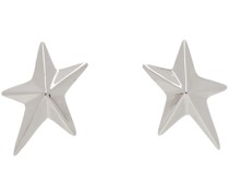 Silver Mini Star Earrings