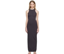 Gray Outdoor Basics Tank Dress