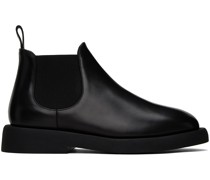 Black Gommello Chelsea Boots