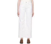 White 'Le Jane' Jeans