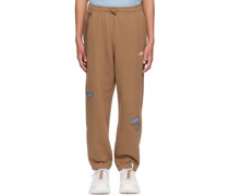 Tan Ripped Lounge Pants