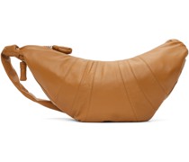 Tan Large Croissant Bag