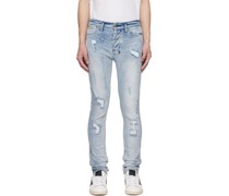 Blue Van Winkle Trashed Dreams Jeans