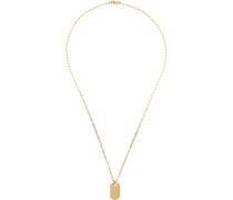 SSENSE Exclusive Gold Price Tag Necklace