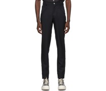 Black Twill Trousers