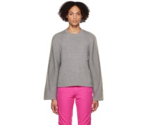 Gray & Off-White Ash Sweater