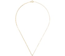 Gold Solitaire Diamant Necklace