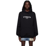 Black Paris Hoodie