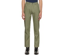 Khaki Straight Jeans