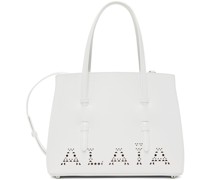 White Mina 25 Shoulder Bag