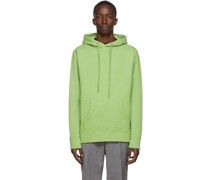 Green Cotton Hoodie