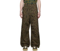 Khaki Drawstring Trousers