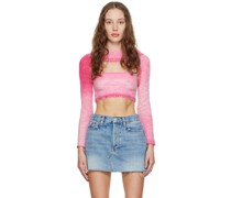 Pink Tania Tank Top & Bolero Set