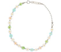 SSENSE Exclusive Multicolor Flower Necklace