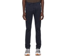 Navy Slim Adam Trousers