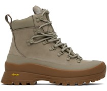 Taupe Hiking Boots