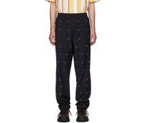 SSENSE Exclusive Navy Ant Pull On Trousers