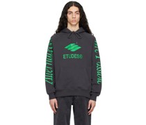 Black Racing Eco Hoodie