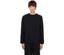 Black Crewneck Sweatshirt