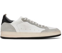 White & Gray Magic 001 Sneakers