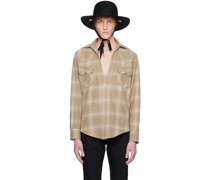 Tan Western Shirt